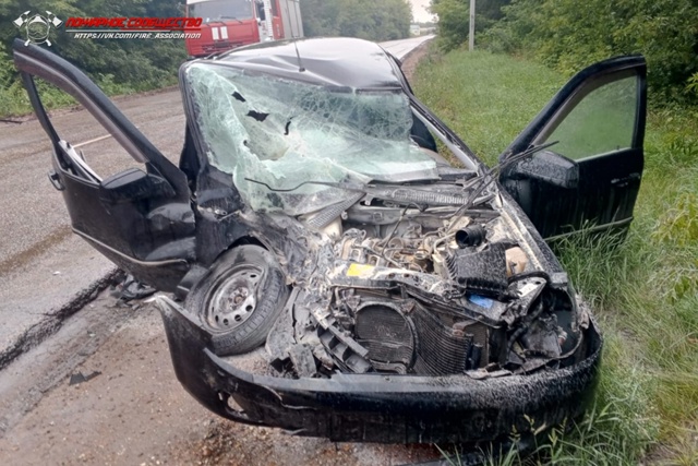 Жёсткое ДТП в Салавате на объездной! Два человека - в ре...