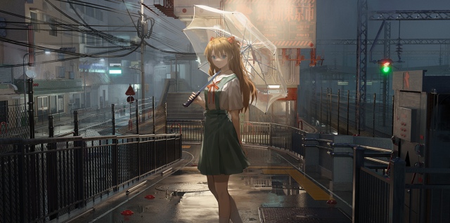 #souryuu_asuka_langley from #neon_genesis_evangelion by #ata_zhubo