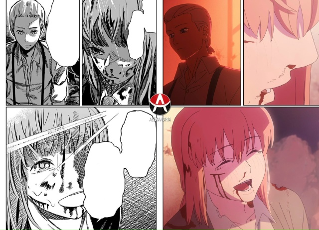 🔥Сравниваем «Ван-шоты Фудзимото»: манга х 4 серия.
#ср...