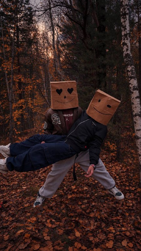 Пакет на голову и в лес 🤣