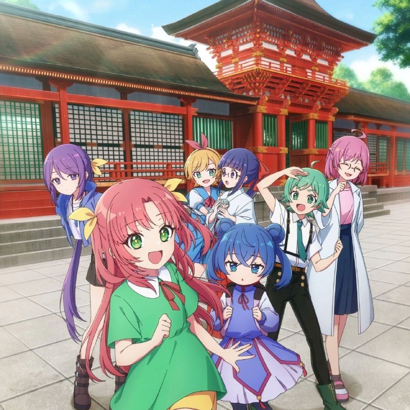 Божественная компания
Премьера аниме "Рисовые богини" (Komekami! Girls) состоится 2 апреля 2026-го.