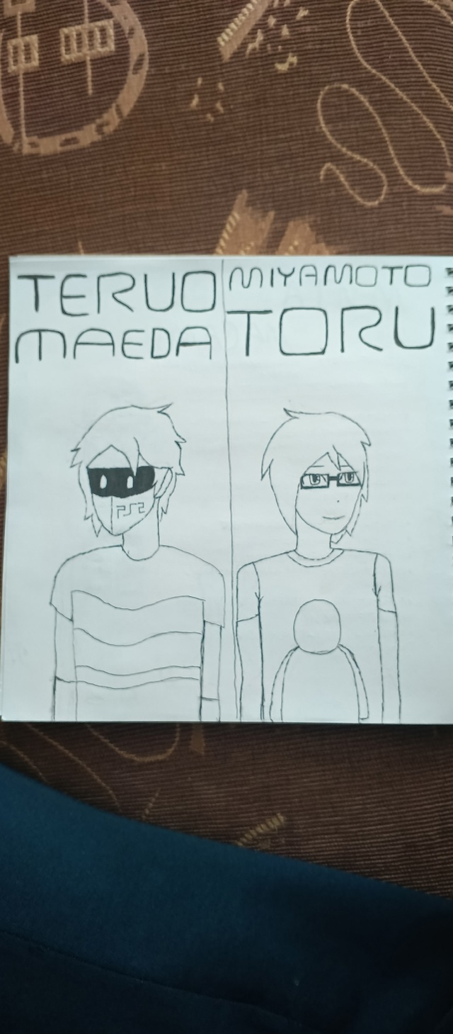 Снова решил перерисовать двух персон :3