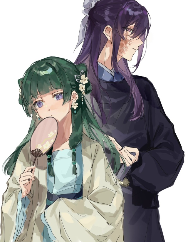 #Kusuriya_no_Hitorigoto / Монолог в аптечной лавке
Art: YuiKisezu
(Джи?...