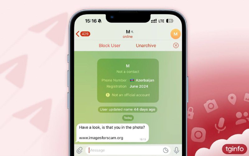 В Telegram для iOS и macOS перестали работать ссылки от незнакомцев — они отображаются как обычный т