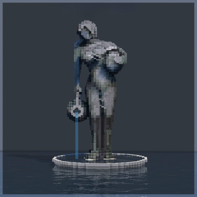 Красивая античная статуя из камня🏛️
Идеальное украш...