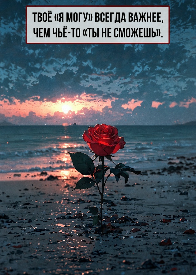 Глупо отказываться от мечты, просто потому что кто-то с...