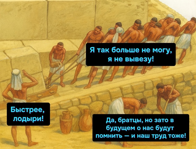 Камень за камнем, пот за потом.. А потом всё равно скажу?...