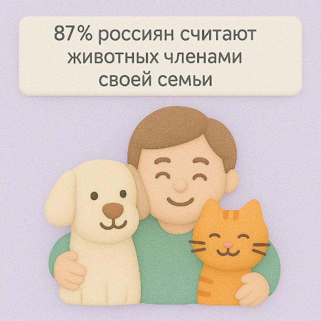 Семья с хвостами и лапами ?❤
Около 87% россиян считают...