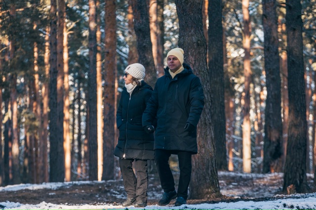 Люди города на прогулке в новом парке «Стрелки»
📸Пав?...