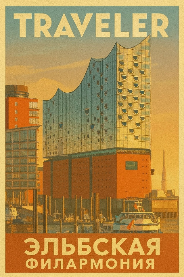 🌍 Эльбская филармония — одна из самых необычных архи?...