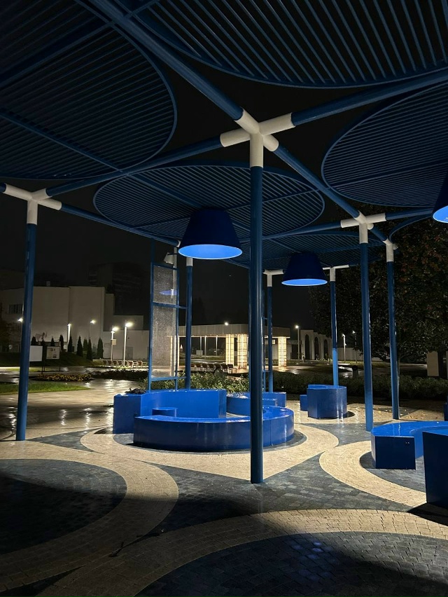 Дождливый Курчатов, особенно красивый ??