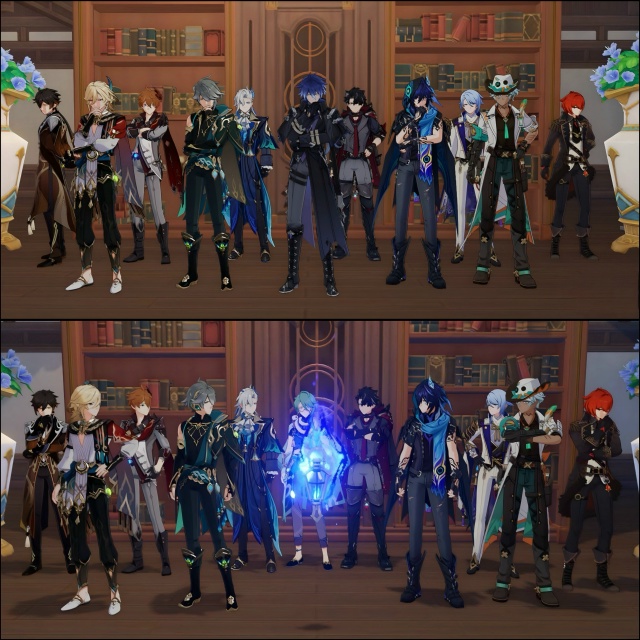 — Не пытайтесь фоткать Флинса, а то он…
…стесняется ??...