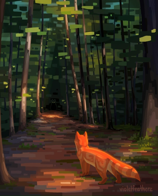 «Стань диким!»
© Violetfeatherz
#KV_ZZ_ART