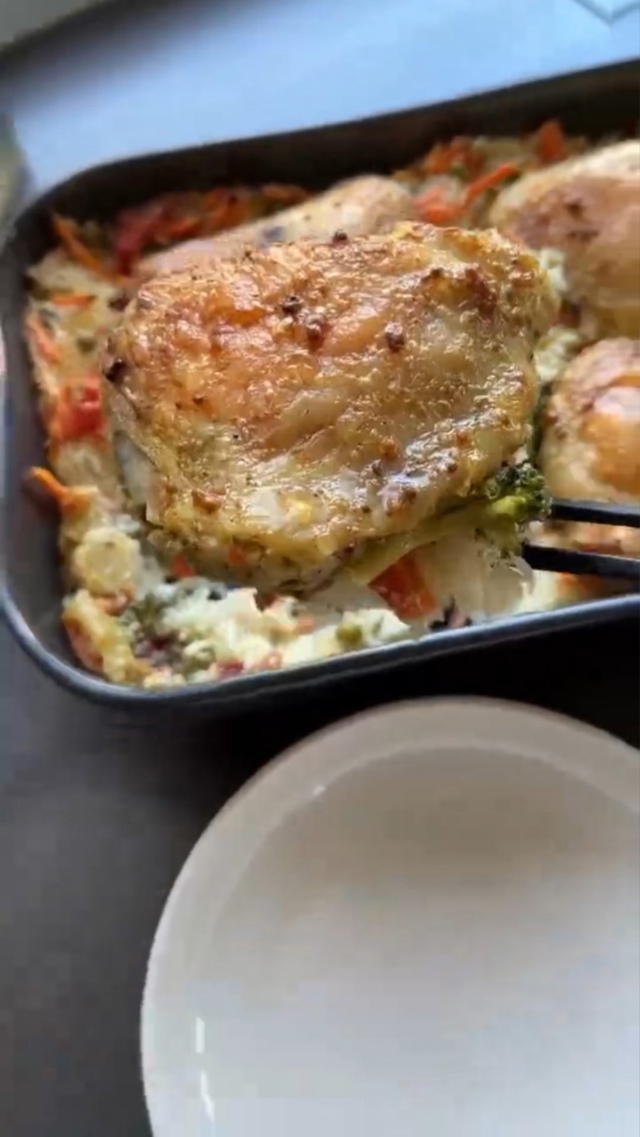 Быстрый и вкусный вариант ужина - рис с овощами в духов?...