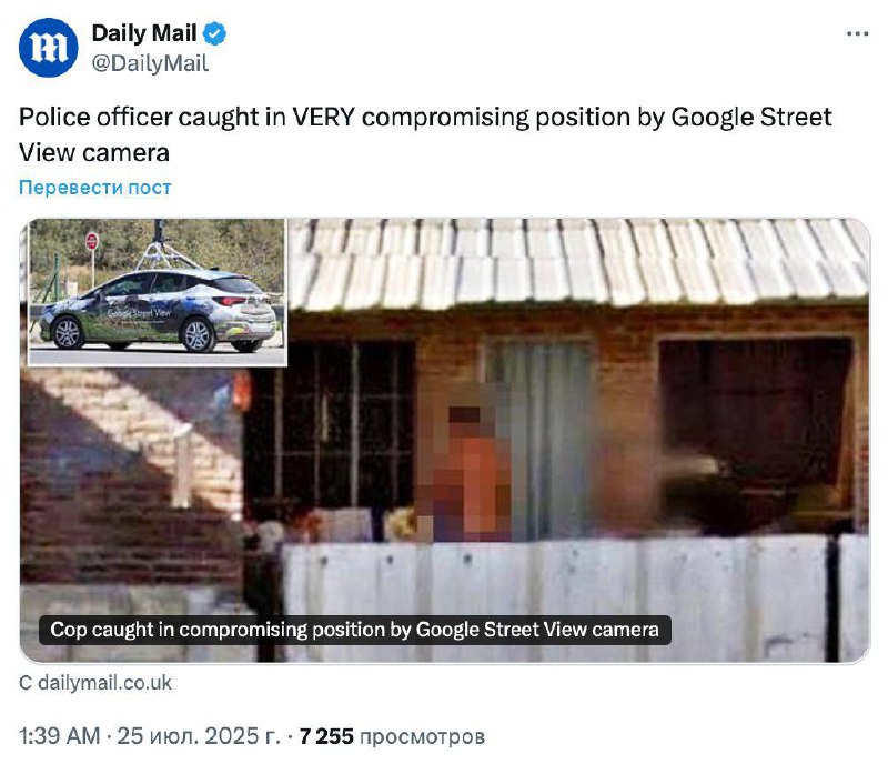 Аргентинец отсудил $12,5 тыс. у Google — камера Street View сфотографировала его голым в собственном
