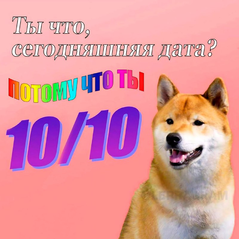 Ты знаешь, кому это отправить 👍