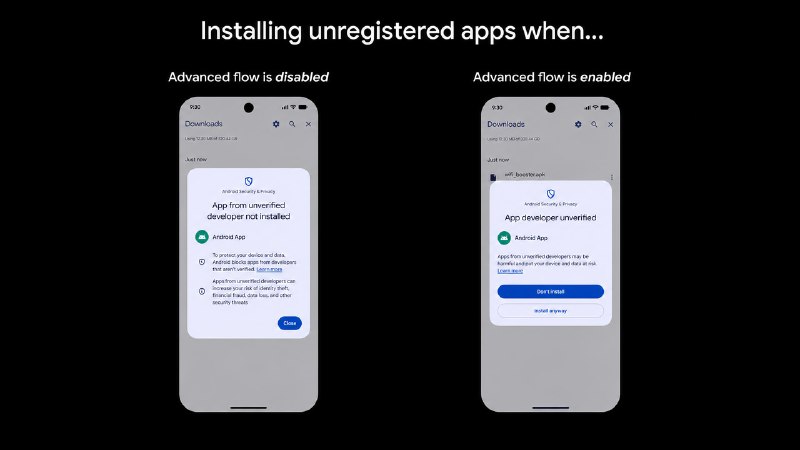 ❗️Google усложняет установку APK из непроверенных источников на Android
Для установки приложений от
