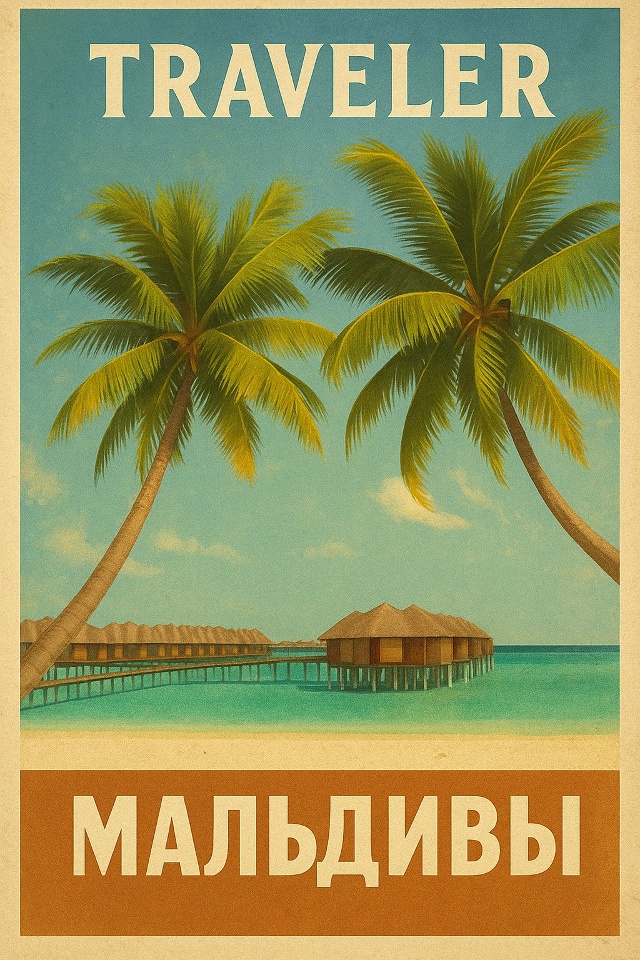 🌍 Белоснежный песок, спокойная бирюза океана и тишина...