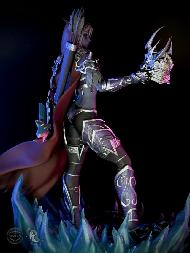 Сильвана Ветрокрылая. Ожившая легенда Азерота. 🌑
На?...