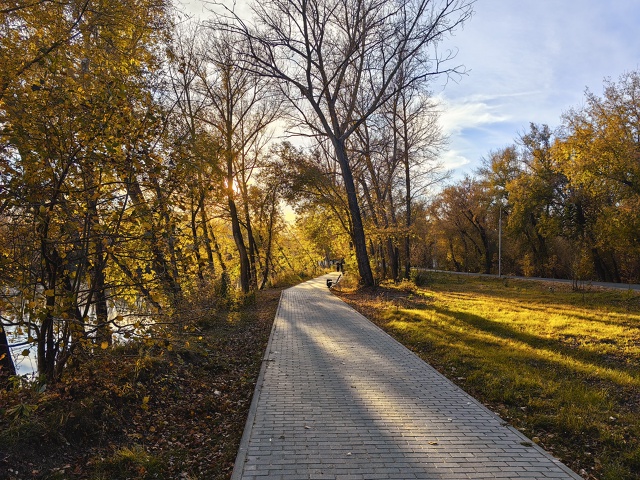 😍 Золотая осень в парке Строителей