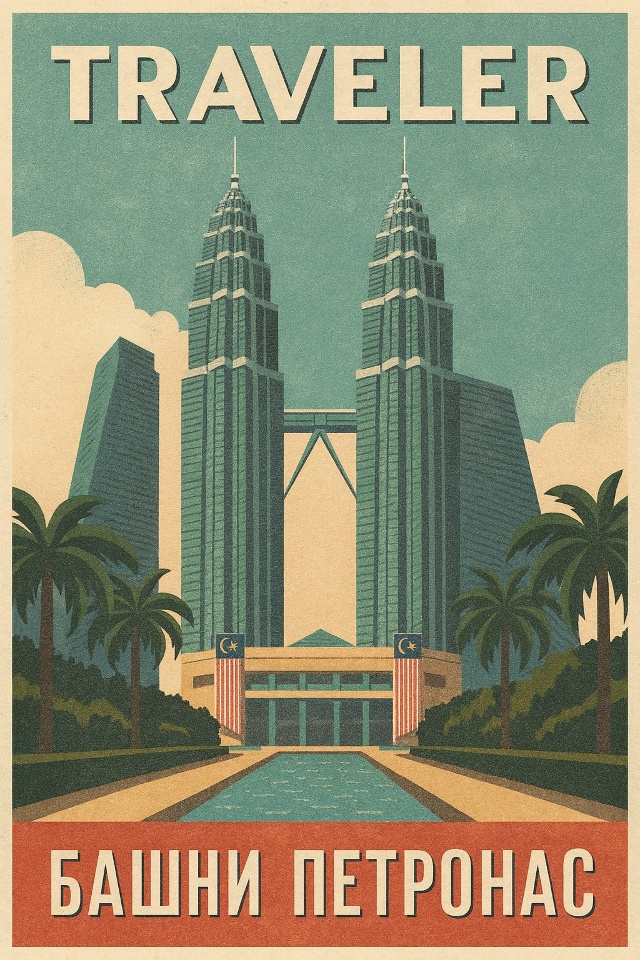 🌍 Башни Петронас — символ города, который никогда не ?...