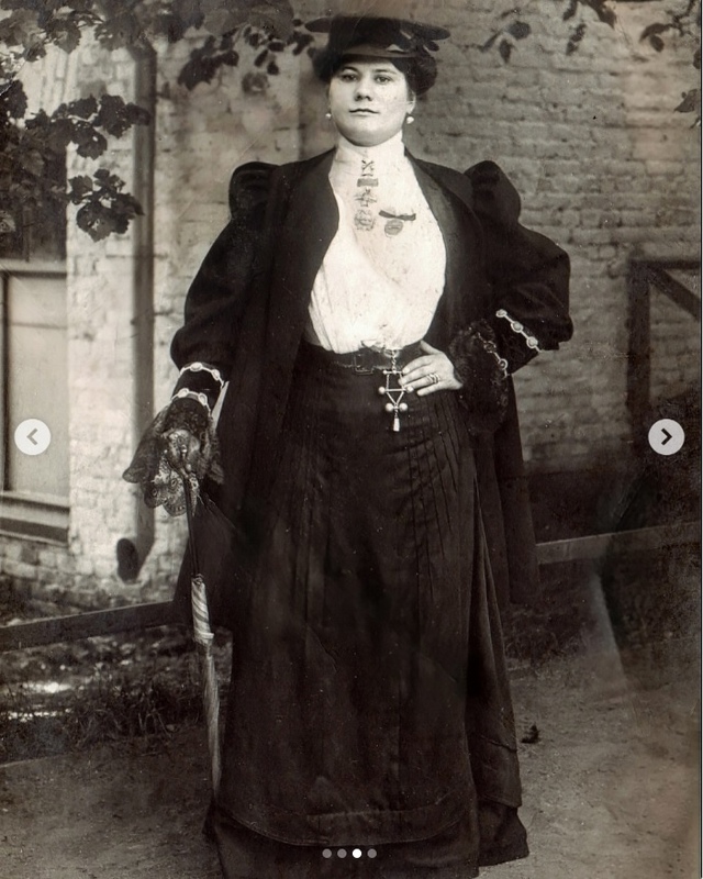 По-настоящему сильная женщина, Мария Лурберг, 1908 год.
М...