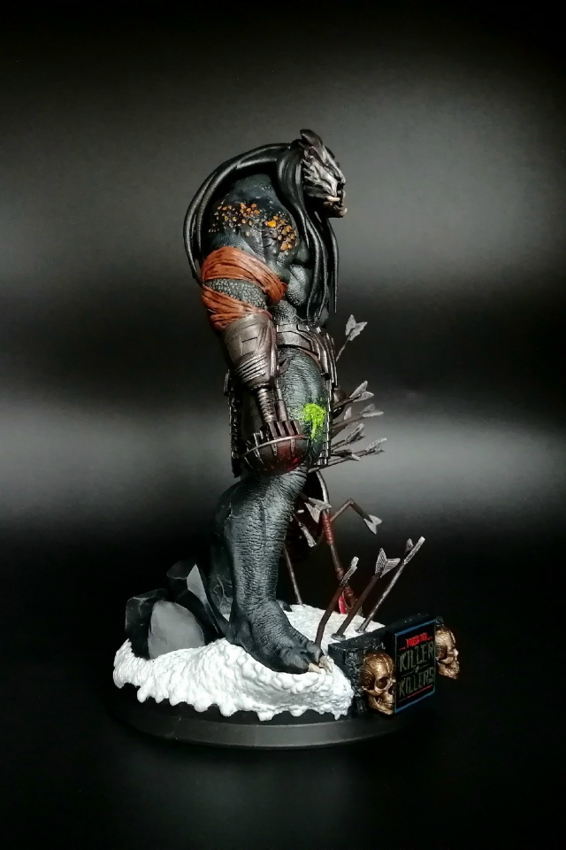 Закончил роспись Хищника из мультфильма Predator Killer of Killer...