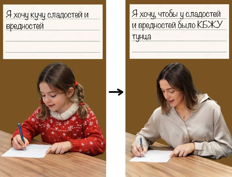 Письма деду морозу раньше vs сейчас