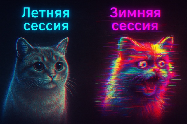 Зимняя проще, там новый год, преподы добрее