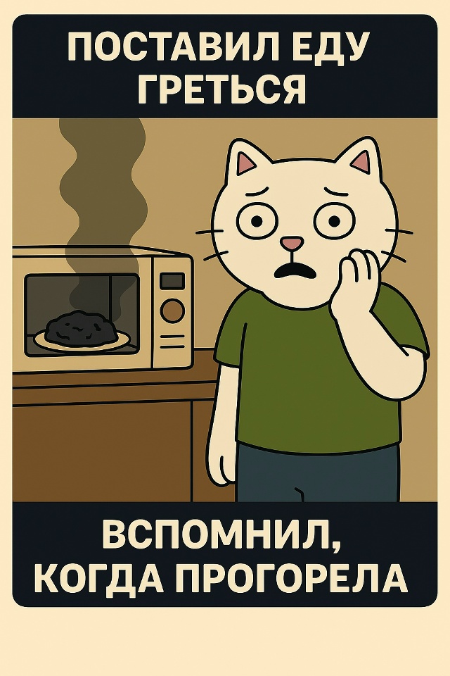Казалось бы, всего на пару минут включил плиту или микр...