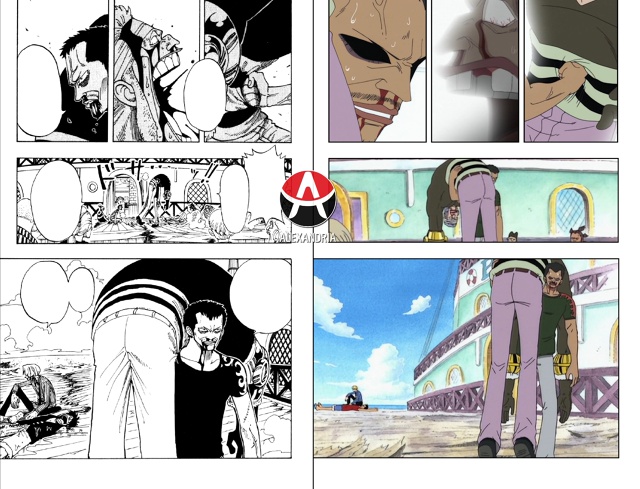 ☠Сравниваем «Ван-Пис»: манга x 29 и 30 серии [арка «Рестор...