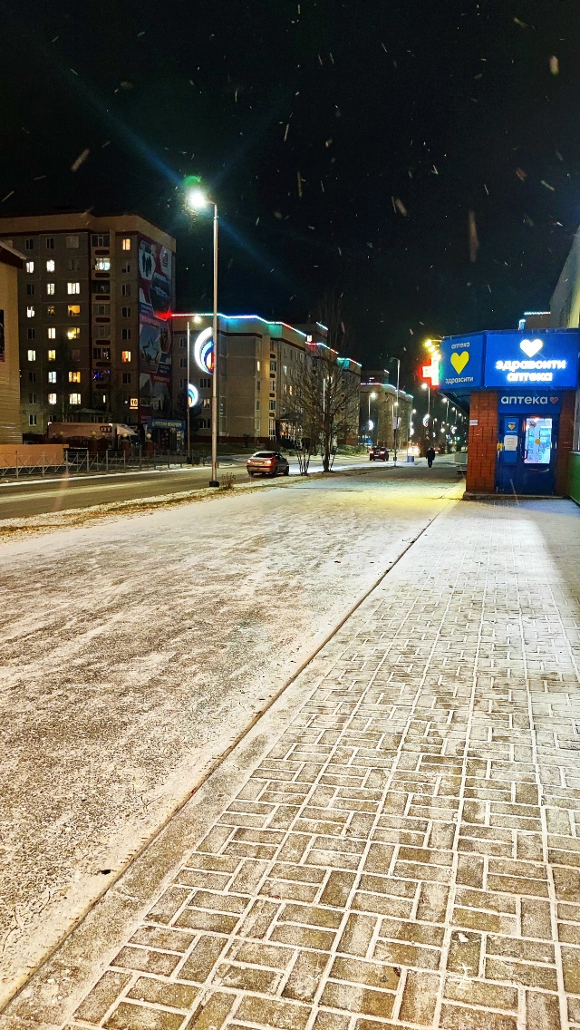 ⛄Вот и зима подкралась ❄