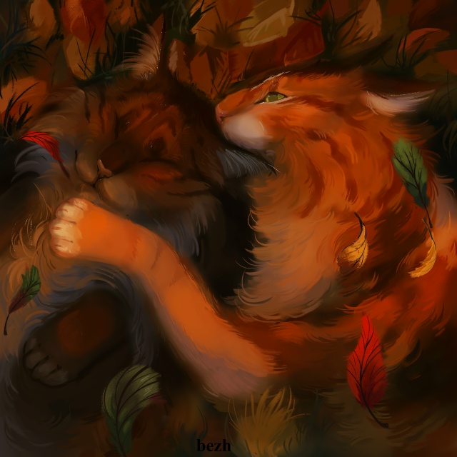 🍂Ежевика и Рыжинка🍂
©  [club135064616|Bezh]
#KV_ZZ_ART 