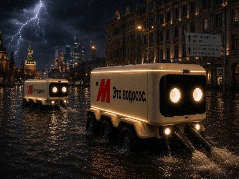 Выпускайте водососов 😄