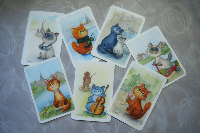 Кто еще не видел раменских котиков?
Местная художница...