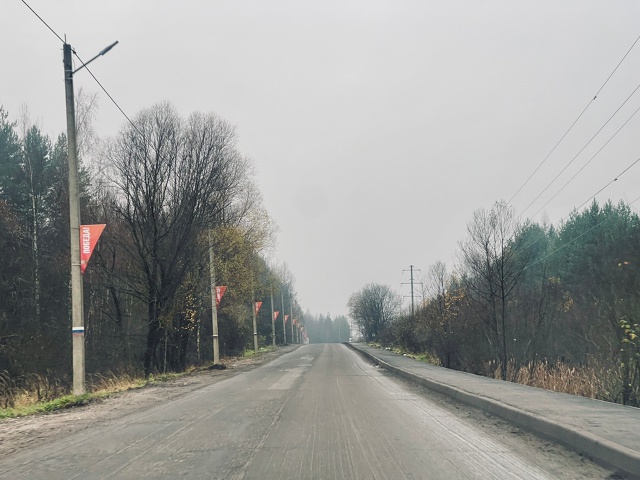 Дорога к трассе, со стороны микрорайона 60 лет октября п...