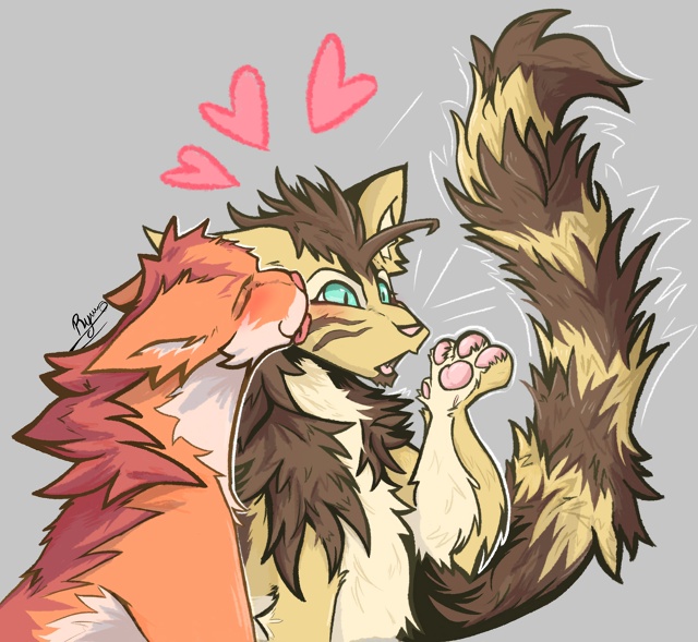 Огнезвезд и Долгохвост
© RaynelM99137048
#KV_ZZ_ART