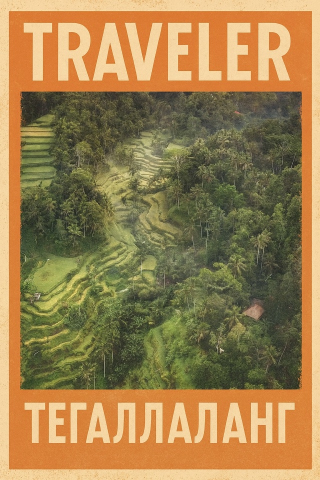 🌍 Тегаллаланг — одно из самых живописных мест Бали, г?...