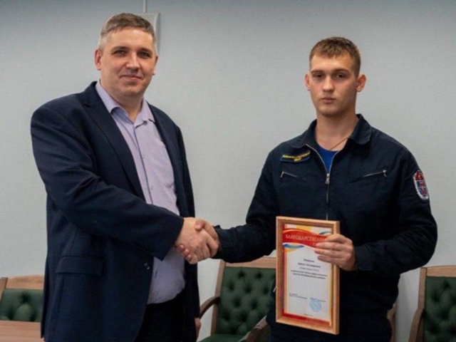 👏 Студент Раменского колледжа Артем Матыченко спас ж?...
