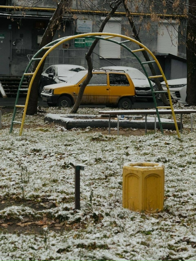 ❄️Заснеженные дворы Екатеринбурга