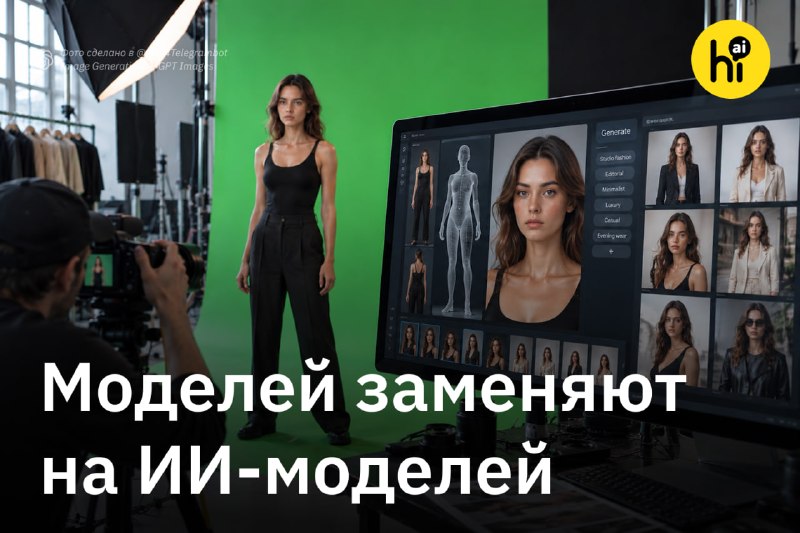👨 Модные бренды хотят бесплатно получить права на внешность моделей для ИИ
Журналисты Reuters изучи