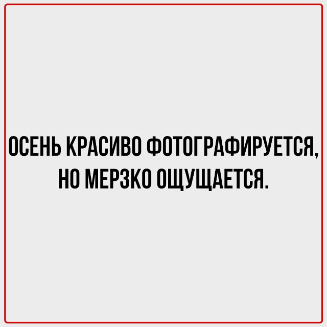 Вроде совсем недавно было лето.
А оказывается, уже октя...