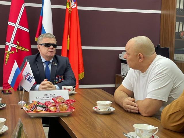 В Рузском округе прошла встреча с ветераном СВО
Депу?...