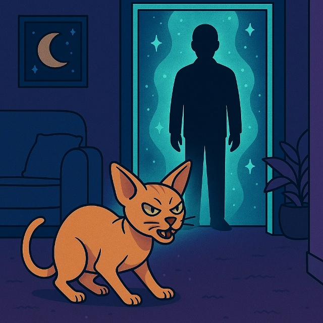 С давних времён кошкам приписывали способность чувств...