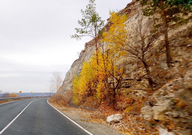 Живописнейшая дорога в село Ширяево, каждый поворот з?...