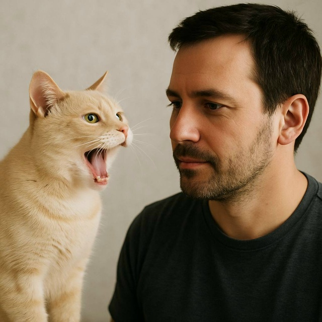 🐈Кошки кричат на мужчин чаще, чем на женщин, — зоопсих...