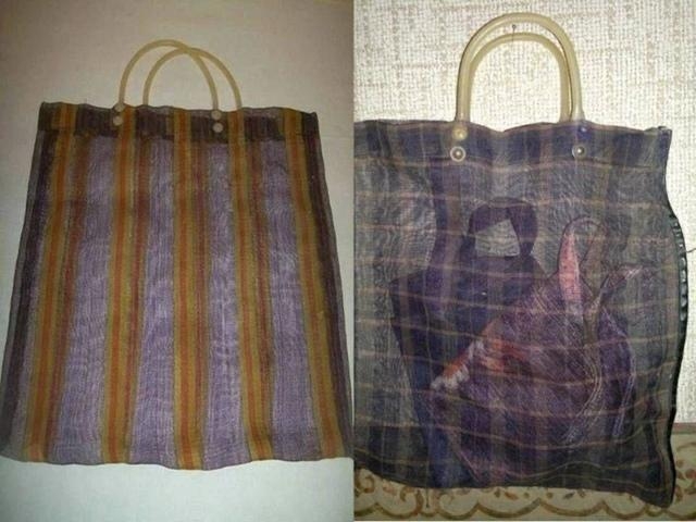 Капроновые хозяйственные сумки, кто помнит?