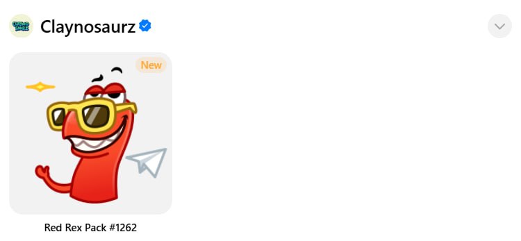#Sticker_Pack
Всего было 3333 штуки по 3333 ⭐️
Я успел купить 1 пак, после чего кнопка покупки пер