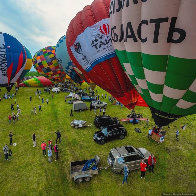 Великие Луки, встреча воздухоплавателей