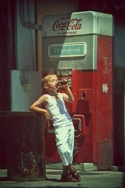 Винтажная реклама Coca-Cola